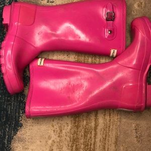 Hunter rain boots